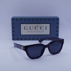 Gucci GG1578S 004 Cat Eye Sunglasses - Violet/Blue